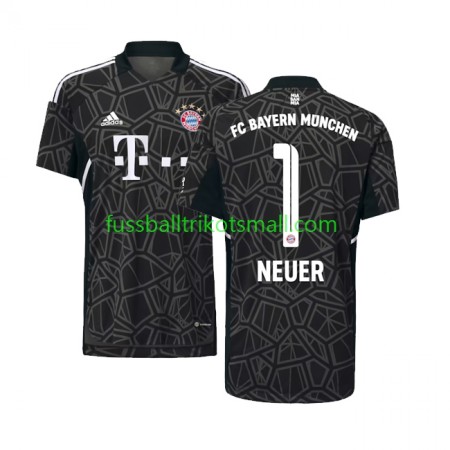 Fußballtrikots Bayern München Manuel Neuer 1 Torwart 2022-2023 Kurzarm Auswärts-trikot kaufen